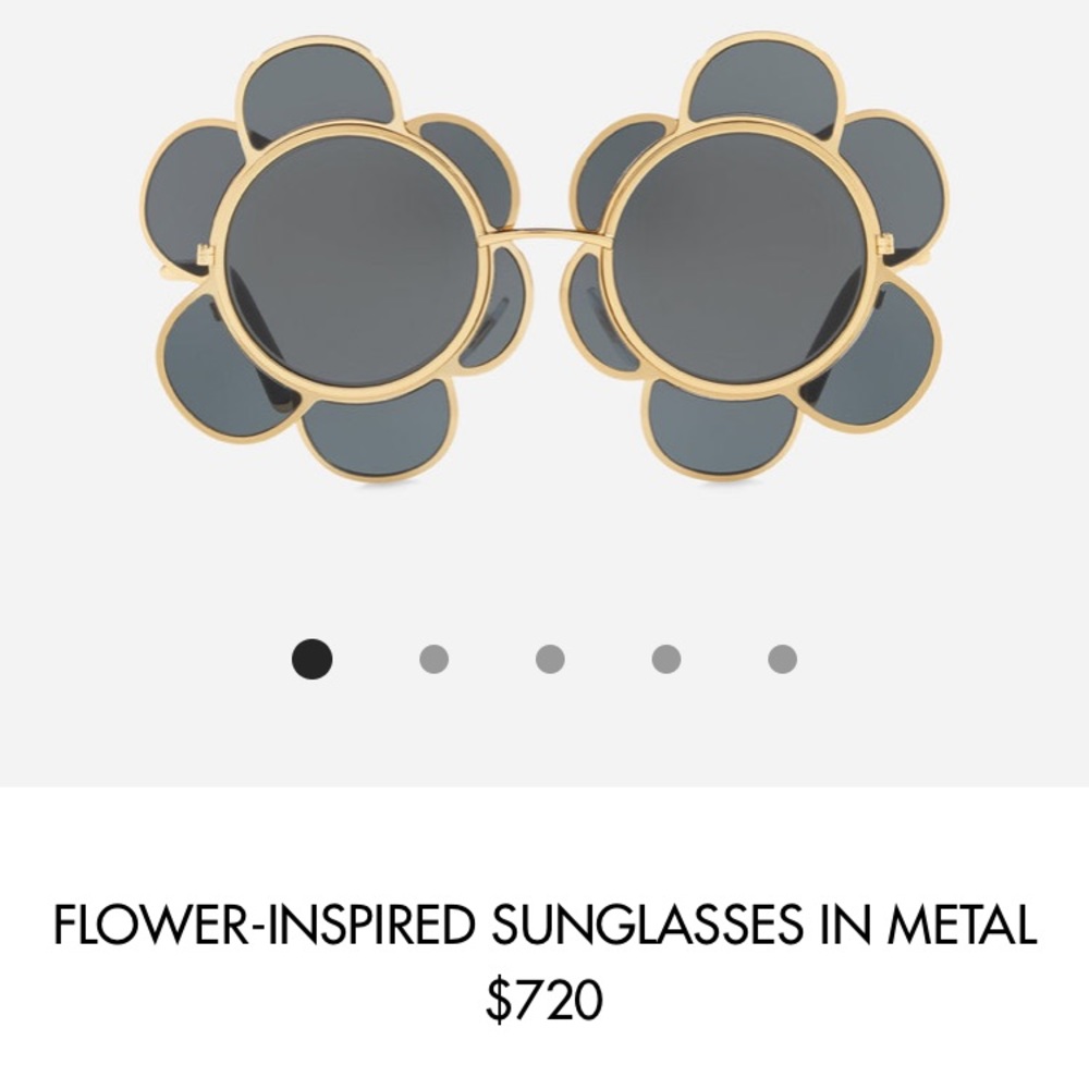 Dolce & Gabbana Flower Sunglasses Limited Edition